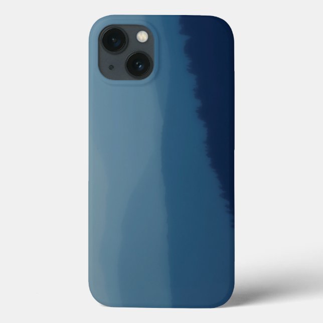 Coques Case-Mate iPhone Couches bleues (Verso)