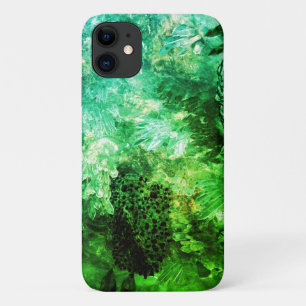 Case-Mate iPhone Case Couches de cristaux verts