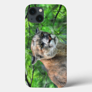 Etui iPhone Case-Mate Cougar Mountain Lion & Pins d'été