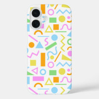 Couleur du Motif de forme de style des années 80 s