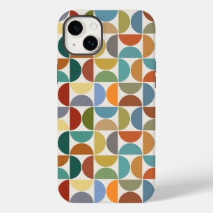 Coque Pour iPhone 14 Plus Couleur du Motif des cycles MCM sur la crème