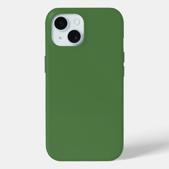 Coques Case-Mate iPhone Couleur ferme verte (Verso)