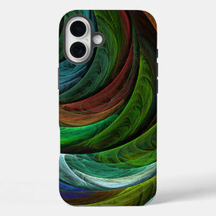 Coques iPhone 16 Plus Couleur Gloire Moderne Art Abstrait Motif Élégant