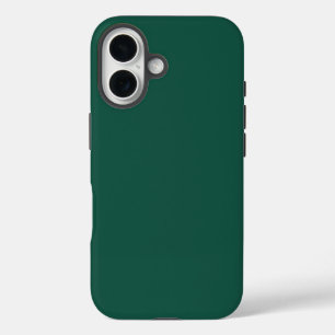 Coques iPhone 16 Couleur pleine verte opale