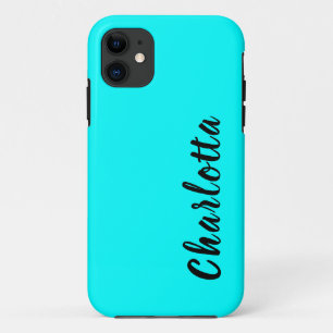 Case-Mate iPhone Case Couleur solide bleu néon   Personnaliser