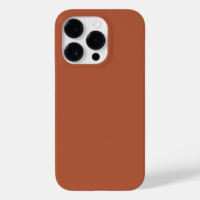 Coques Case-Mate iPhone Couleur tendance - Cuivre brûlé (Verso)
