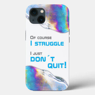 Case-Mate iPhone Case Couleurs arc-en-ciel éclatant bulles drôle lettrag
