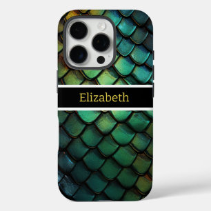 Coques iPhone 16 Pro Couleurs chatoyantes de serpent aux couleurs