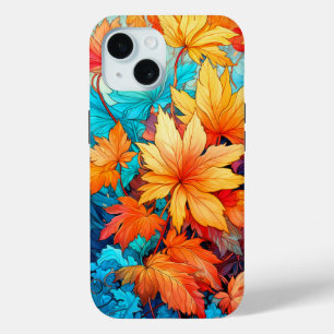 Coque Pour iPhone 15 Couleurs D'Automne