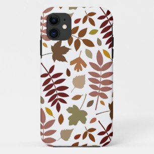 Case-Mate iPhone Case Couleurs d'automne en blanc pour les Feuilles tomb