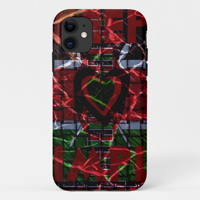 Coques Case-Mate iPhone Couleurs rasta (Dos)