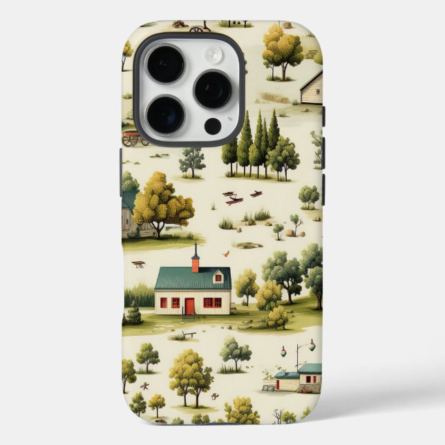 Coques Case-Mate iPhone Country Farm  (Verso)