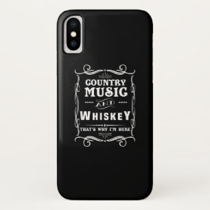 Case-Mate iPhone Case Country Music And Whiskey That's Why I'm Here