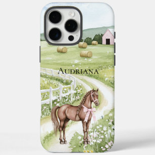 Coques iPhone 16 Pro Max Country Road Horse