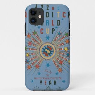 Coques Pour iPhone Coupe du Monde de QUIDDITCH™ Bleu