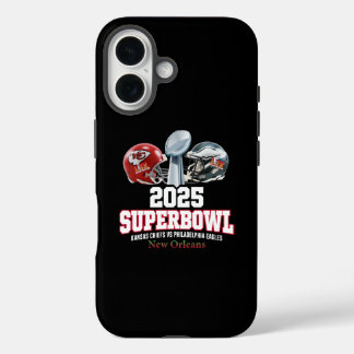 Coques iPhone 16 Coupe du Super Bowl 2025