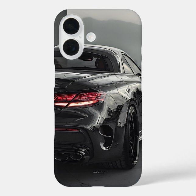 Coques Case-Mate iPhone Coupe Performance Blackout (Verso)