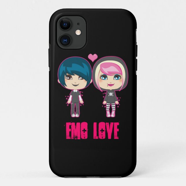 Coques Case-Mate iPhone Couples d'Emo (Dos)