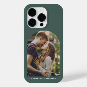 Coque Pour iPhone 14 Pro Couples modernes personnalisés garde photo