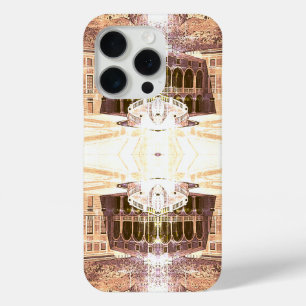 Coque iPhone 15 Pro Cour du palais de la Principauté de Monaco vintage