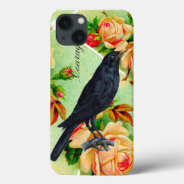 Etui iPhone Case-Mate Courage du corbeau rose