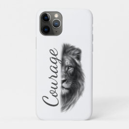 Case-Mate iPhone Case Courage Lion Artistique Minimal-