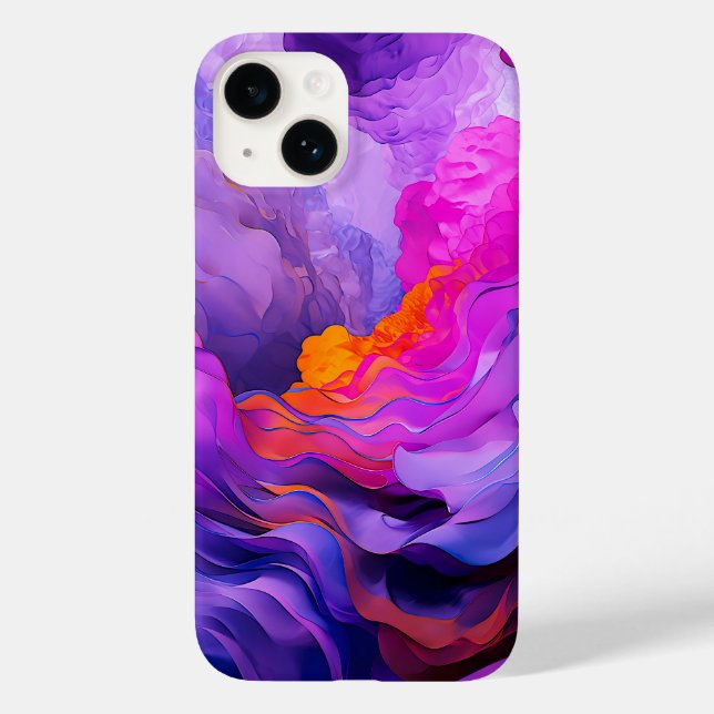 Coques Case-Mate iPhone "Courants éthérés" (Verso)