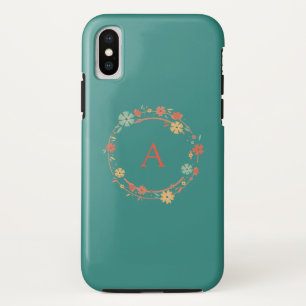Case-Mate iPhone Case Couronne florale moderne personnalisée