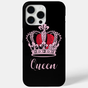 Coque iPhone 15 Pro Max Couronne Queen personnalisable