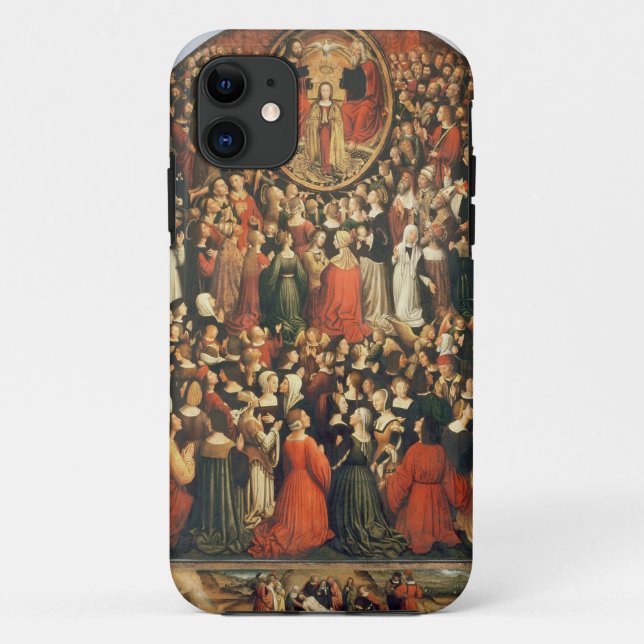 Coques Case-Mate iPhone Couronnement de la Vierge, 1513 (huile sur le (Dos)