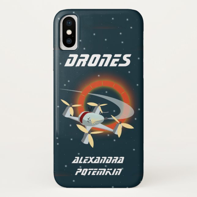 Coques Case-Mate iPhone Course de drones (Dos)