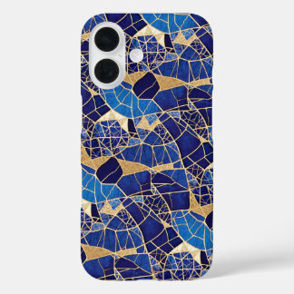 Coques iPhone 16 Couvercle en or kintsugi du Japon