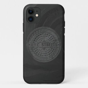 Case-Mate iPhone Case Couvercles de trou en marbre noir