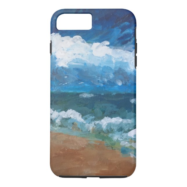 Coques Case-Mate iPhone Couverture cellulaire de la plage 2 sans titre (Dos)
