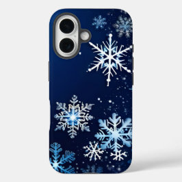 Coques iPhone 16 Couverture de flocon de neige pour iPhone