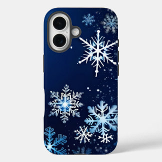 Coques iPhone 16 Couverture de flocon de neige pour iPhone