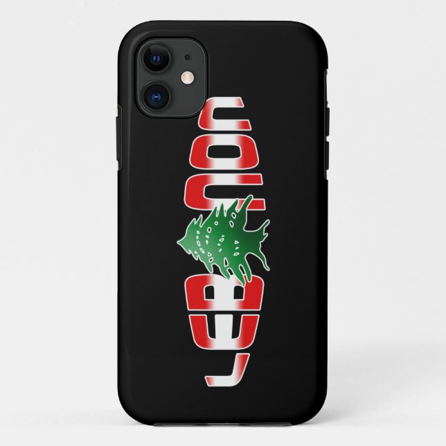 Coques Case-Mate iPhone Couverture de l'iPhone 5 du Liban (Dos)