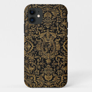 Coque Case-Mate Pour iPhone Couverture de livre en cuir français Antique Dubui