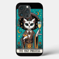 Couverture de téléphone cellulaire Tarot de chatte