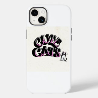 Coque Pour iPhone 14 Plus couverture iPhone avec chat