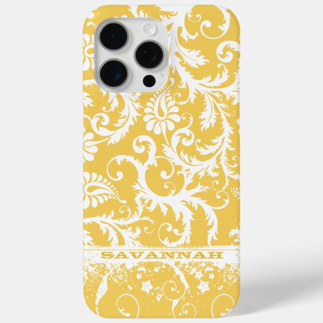 Coques Case-Mate iPhone Couverture iPhone Damask personnalisée - Choisisse (Verso)