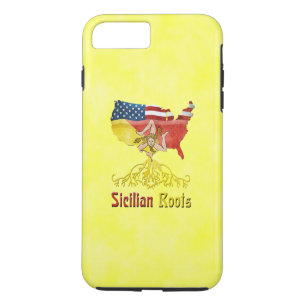 Coques Pour iPhone Couverture téléphonique américaine Sicilienne Root
