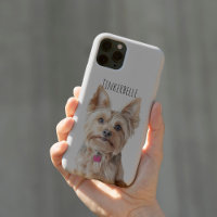 Couverture téléphonique gris pâle avec votre anima