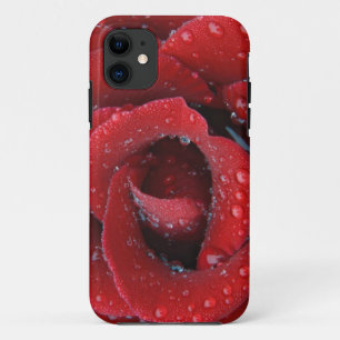 Coques Pour iPhone Couvre-tombe recouvert de roses rouges sur le site