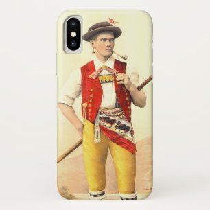 Coque Case-Mate Pour iPhone Cowboy d'Appenzell dans le costume suisse