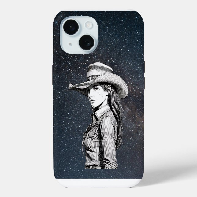 Coques Case-Mate iPhone Cowgirl couverture mobile Samsung & iPhone (Verso)