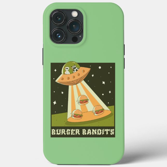 Coques Case-Mate iPhone COWlLIEN TEAM: BURGER BANDITS  (Verso)