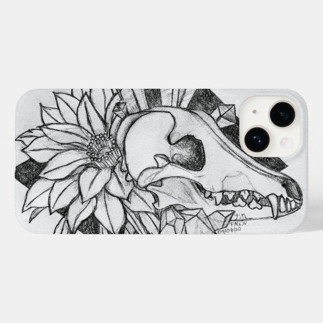 Coques Case-Mate iPhone Coyote de cristal  (Verso (horizontal))