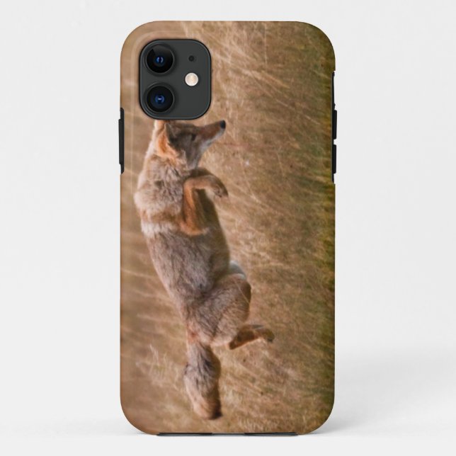 Coques Case-Mate iPhone Coyote sautant - prés de gibbon (Dos)