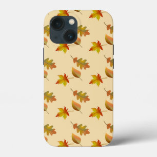 Case-Mate iPhone Case Cozy autumn maple leaves oak leaves
